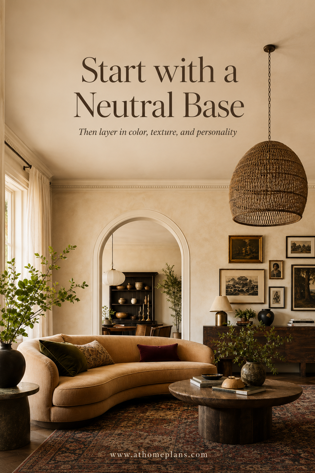 Eclectic living room inspo — shop the look