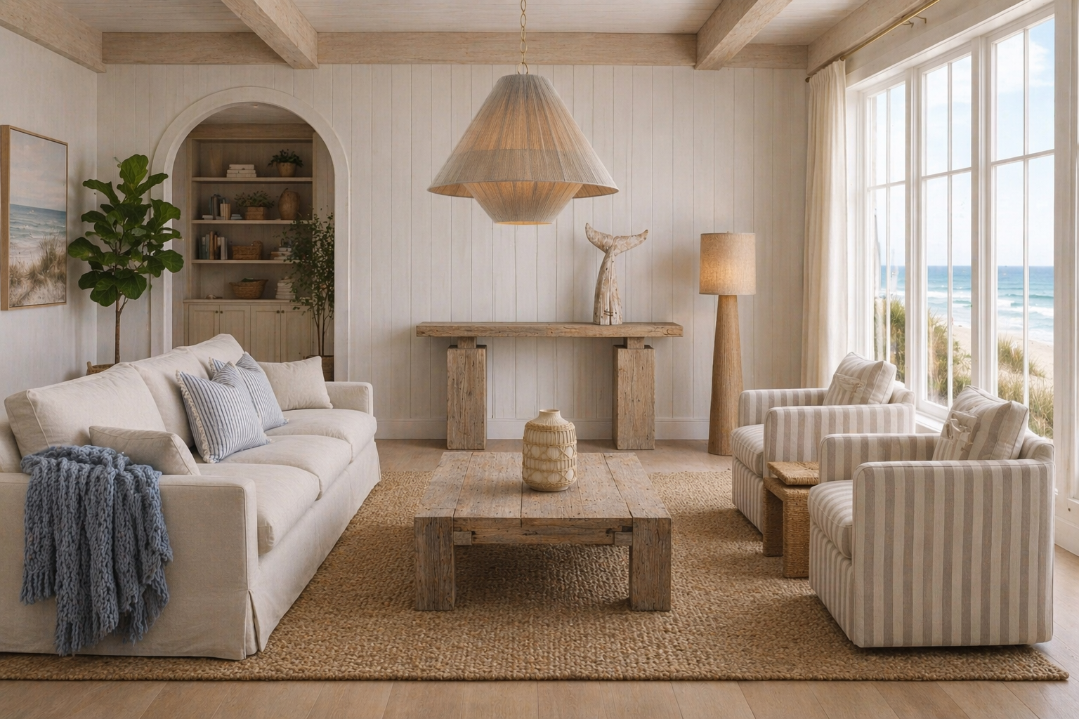12 Living Room Essentials: Coastal Grandmother Style