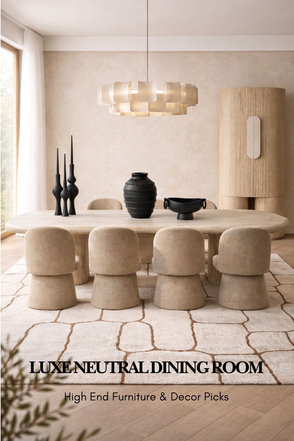 8 Dining Room Finds: Organic Modern