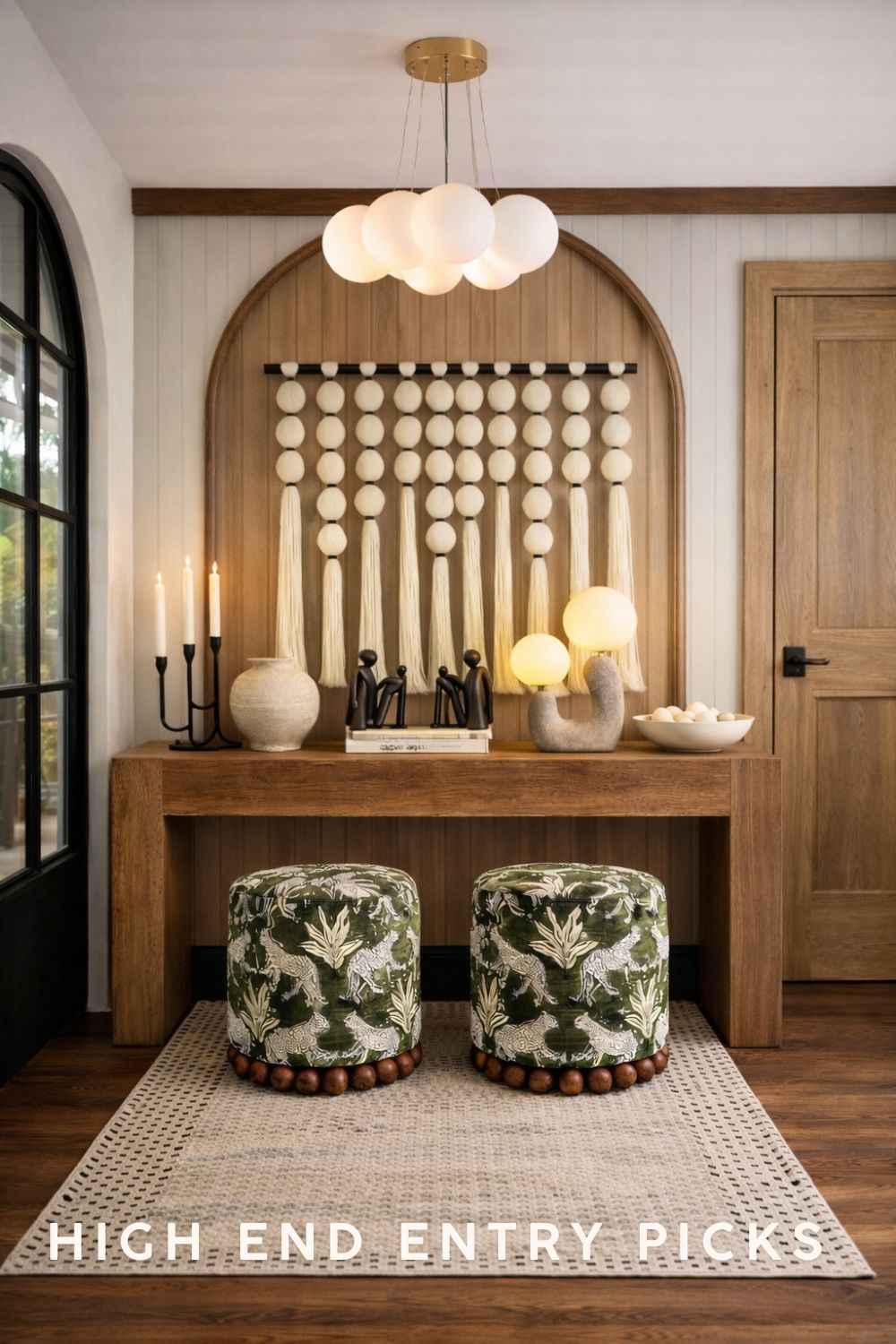 The Console + Chandelier Edit