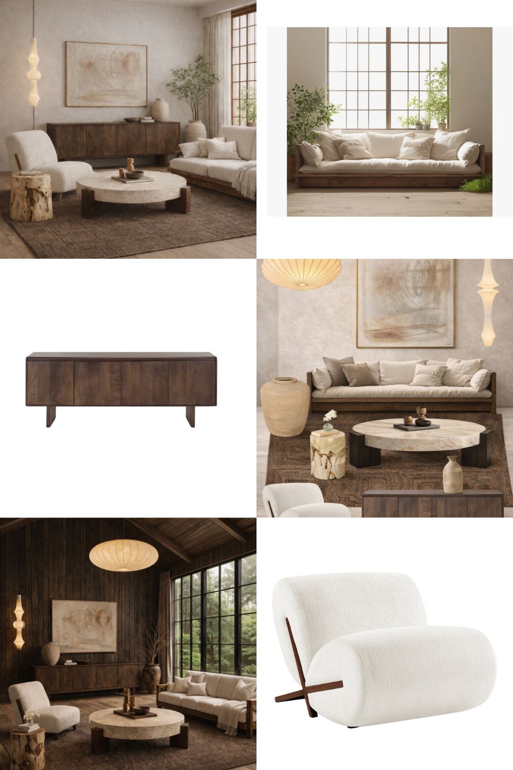 Warm Minimalism for Your Living Room