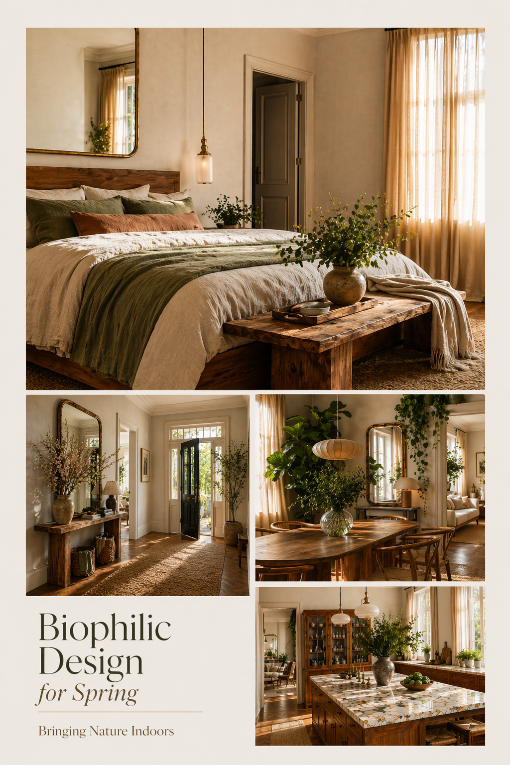 Your home, your garden — biophilic design for spring