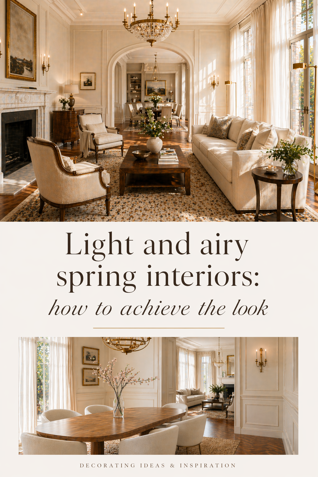 Sheer linen panels: the single fastest room transformation