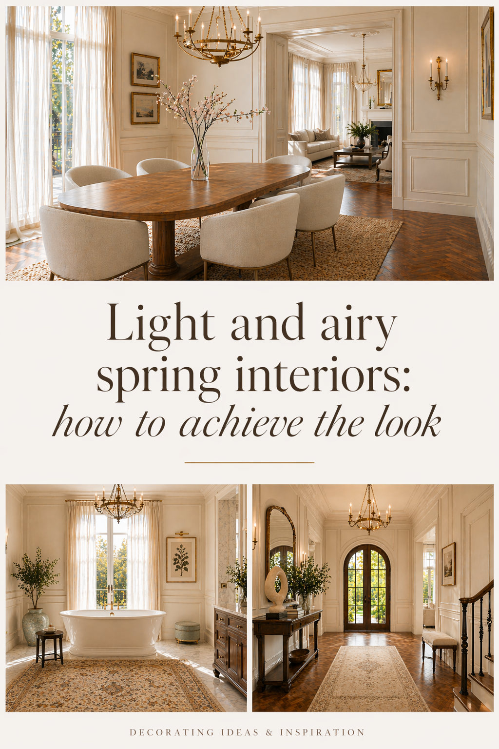 Spring interiors: when to call in a designer